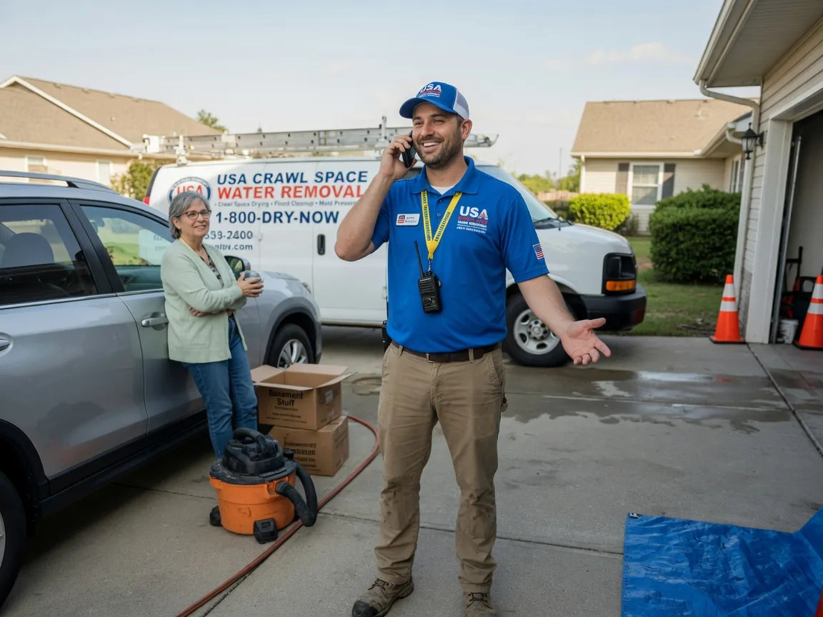 Crawl Space Water Removal Lafferty, OH FAQs